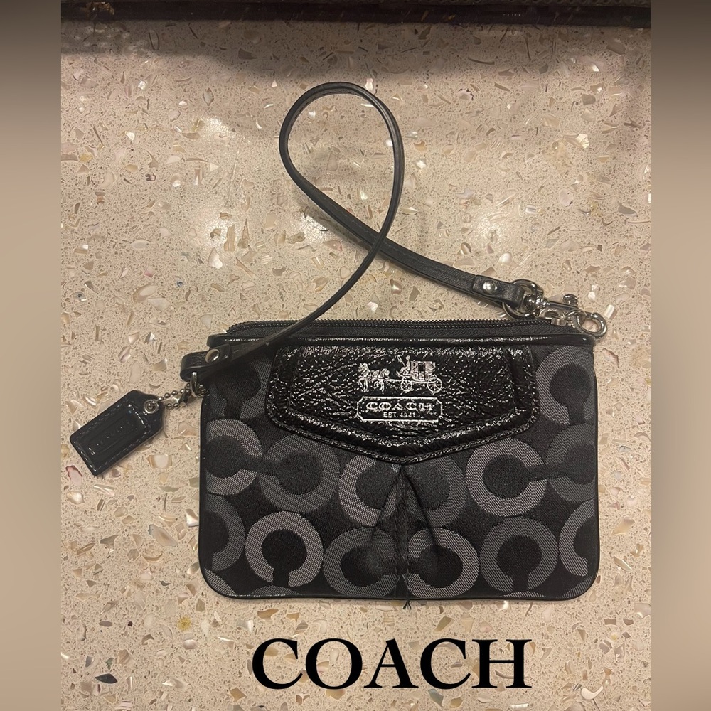 Coach Wristlet Blue